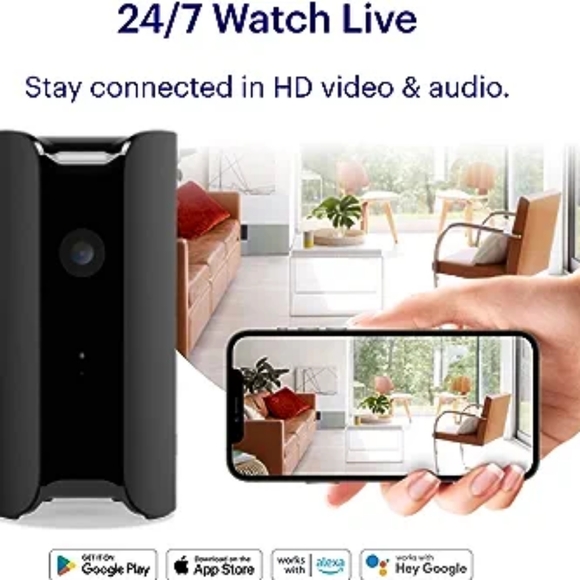 Canary Pro Indoor Home Security Camera 1080p HD WiFi IP | 24/7 Watch Live Video - Picture 2 of 10